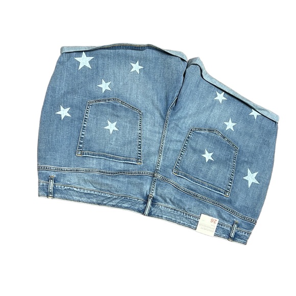 Lane Bryant Signature Fit Boyfriend Jean Midi Short - Picture 2 of 10